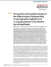 Prospective observational study of the effectiveness of prewarming on perioperative hypothermia in surgical patients submitted to spinal anesthesia.pdf.jpg